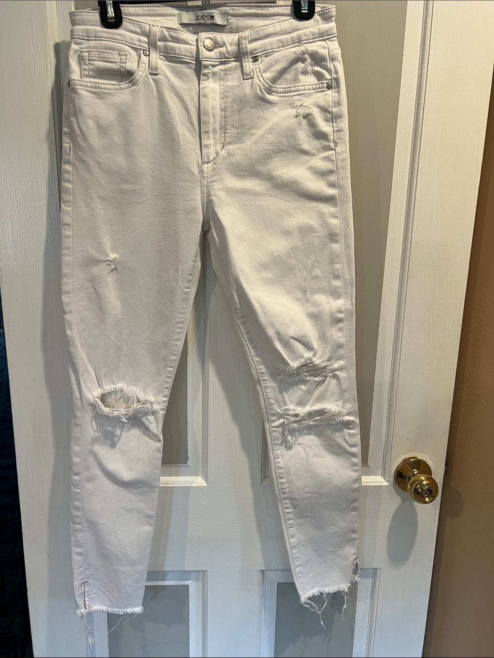 Joe’s White Skinny Jeans
